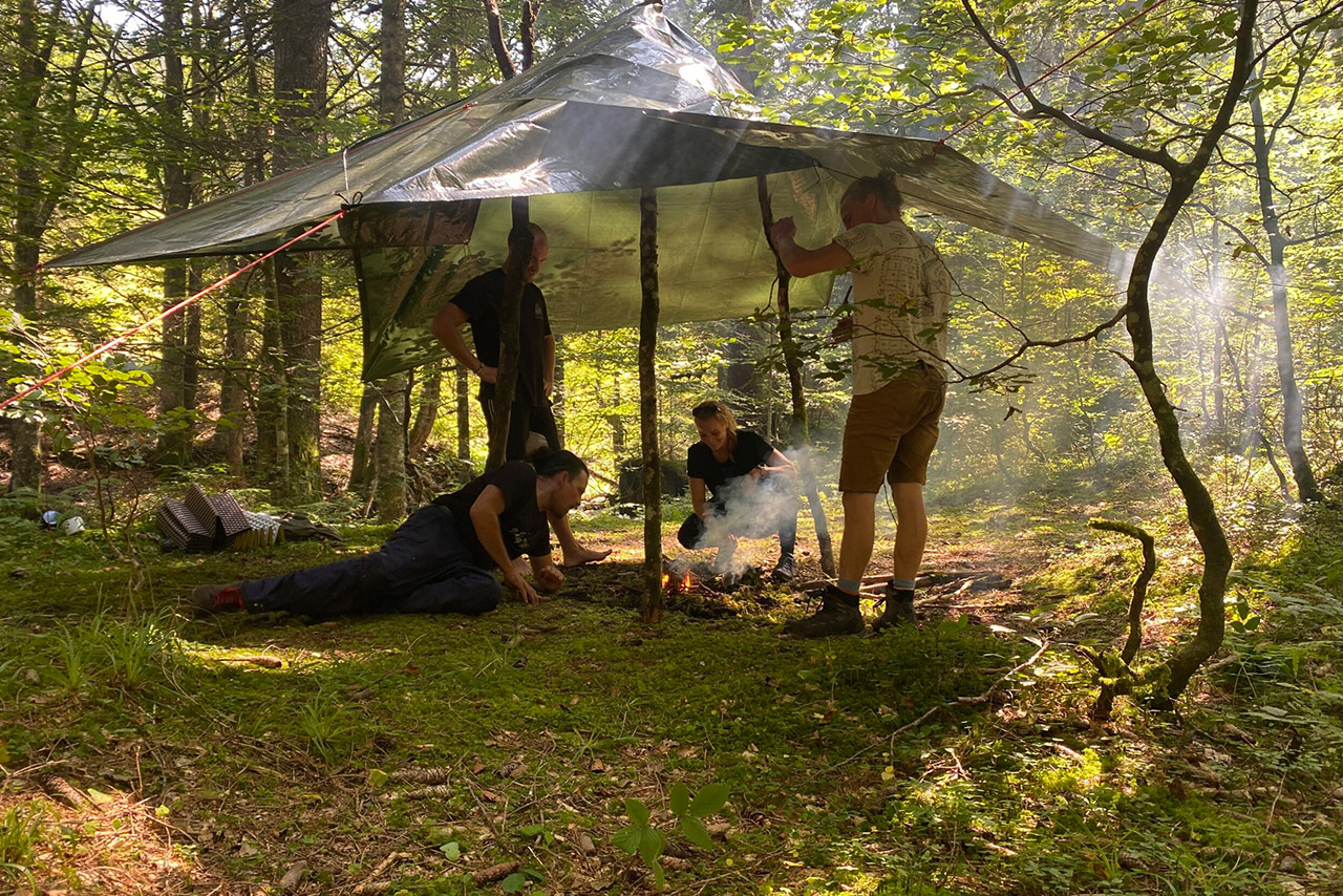 Mehrsicht Teameventplus Impressionen Wald