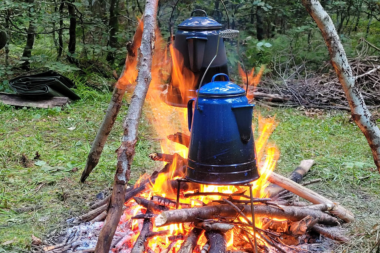 Teamevent Plus Mehrsicht Feuer Kessel